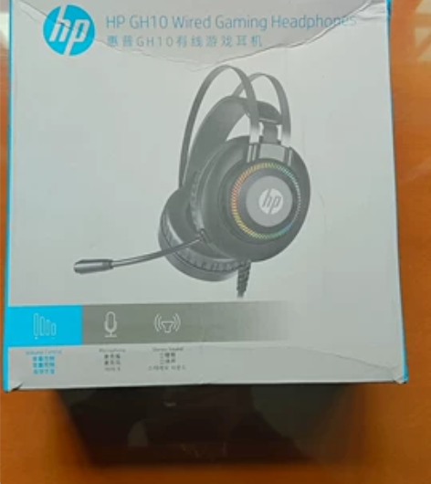 惠普gh10 有线游戏耳麦 有麦克风 rg...