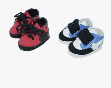 20CM棉花娃娃鞋蓝天白云娃鞋运动休闲鞋 ...