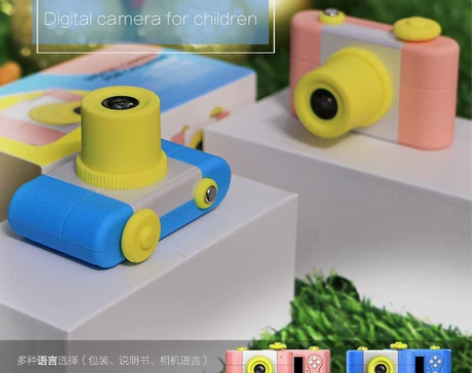 儿童数码照相机高清玩具迷你益智卡通微型摄像...
