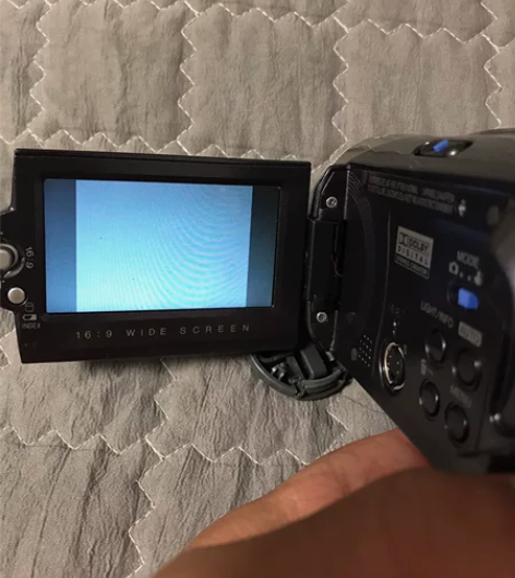 JVC  GZ-MG57AC    正常开...