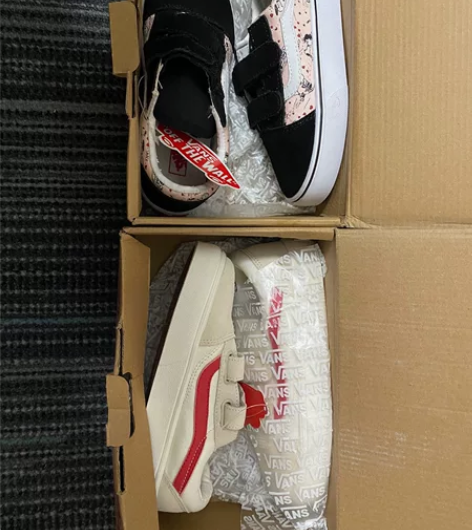 VANS板鞋   童鞋从代购那边买了  全...