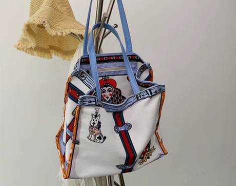 大容量包包女2022新款夏季今年流行小众卡...