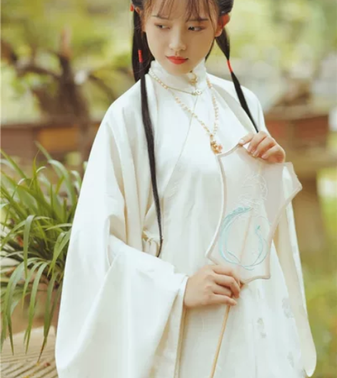 兰若庭汉服太平有象秋冬圈金立领斜襟长袄 M...