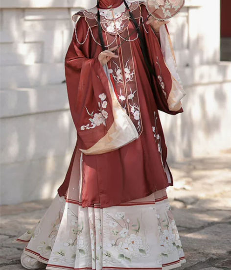 玫布琳霓裳风华汉服女装正品原创冬季古装秋冬...