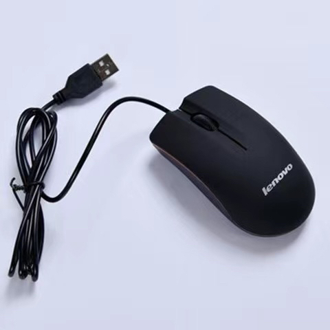 【处理一批】包邮联想鼠标 电脑有线鼠标 台...