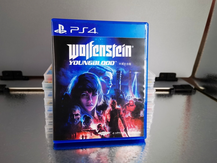 ps4 德军总部 新血脉 游戏封面盒子