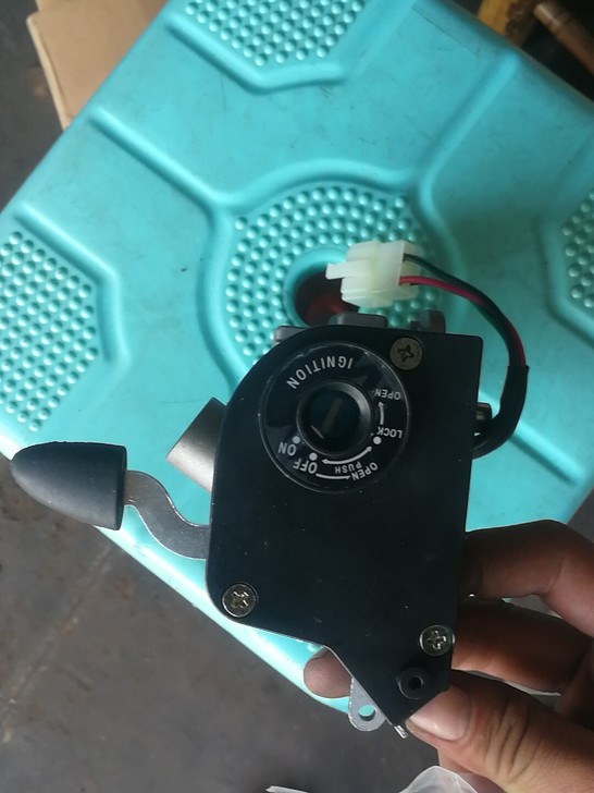 鬼火电门锁 RSZ100防盗锁三阳飞鹰套锁...
