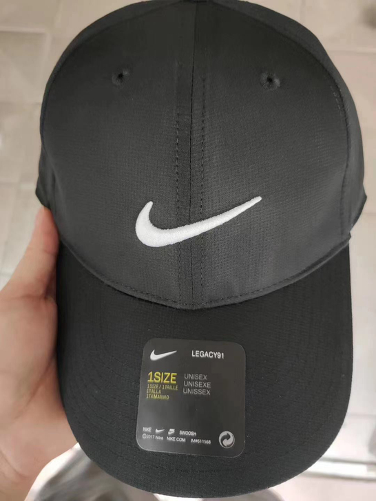 耐克棒球帽新款速干高尔夫帽子王一博同款遮阳...