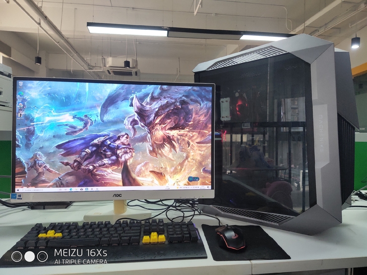 机械师f117 i5 10400 双硬盘 ...