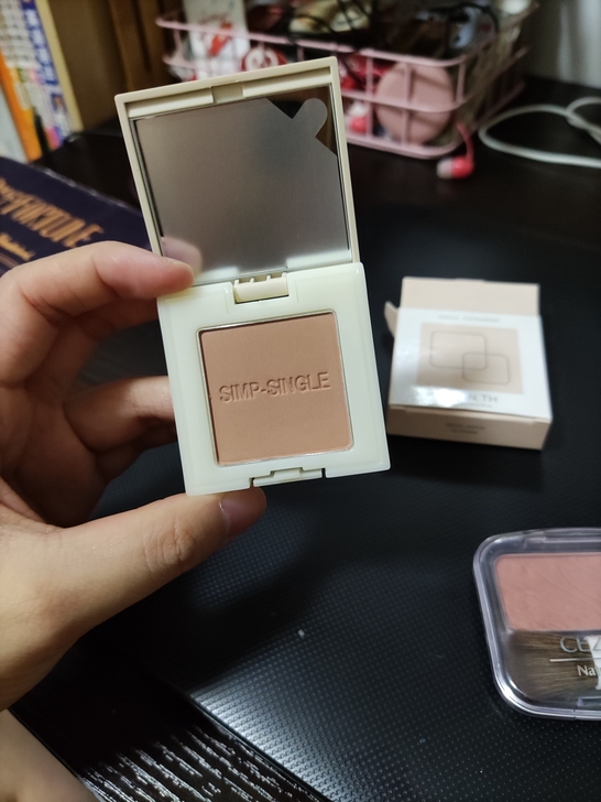 zenn.th单色眼影mno01素色玫瑰