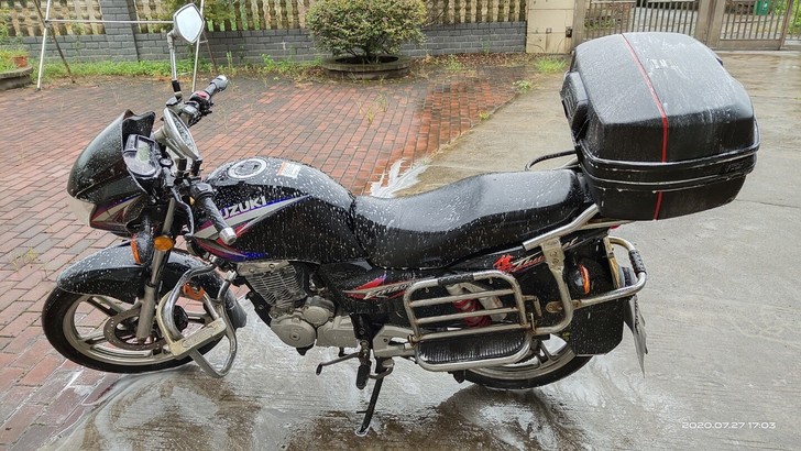 铃木瑞爽150电喷11年证照齐全改后碟刹大...