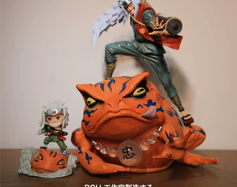 火影忍者自来也手办蛤蟆好色仙人大型手办GK