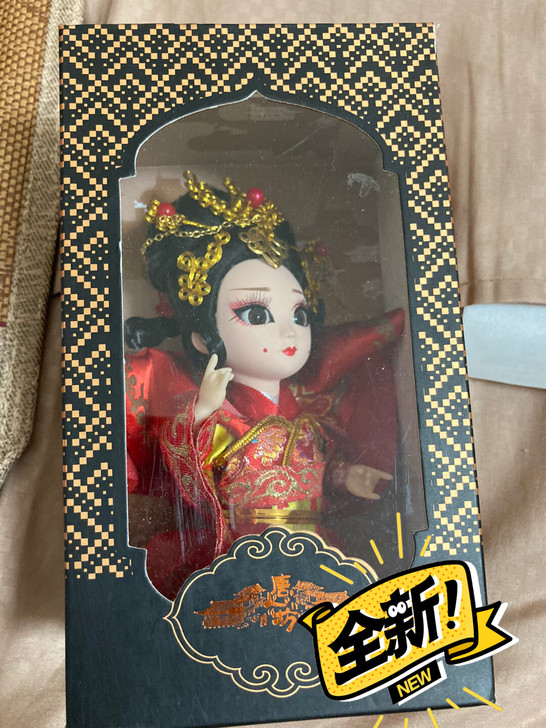 北京特产店唐人坊娟人,石膏娟人全新