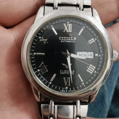 西铁城男士机械手表！闲置十年时间左右，一直...