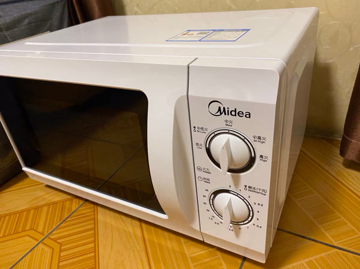 「厂家直发」美的微波炉家用机械版小型杀菌多...