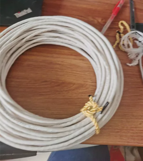 超五类网线19米长 旧的，做实验用过一次，...
