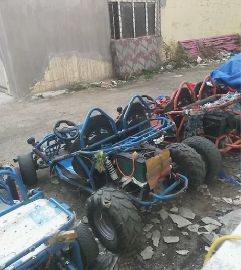 电动卡丁车7台便宜出售 后碟刹  带计时器...