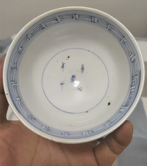 青花盖碗  老盖碗 识货的朋友想要联系我 ...