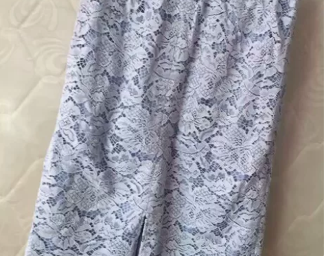 全新半身裙日系女裙甜美淑女通勤半身裙蕾丝半...