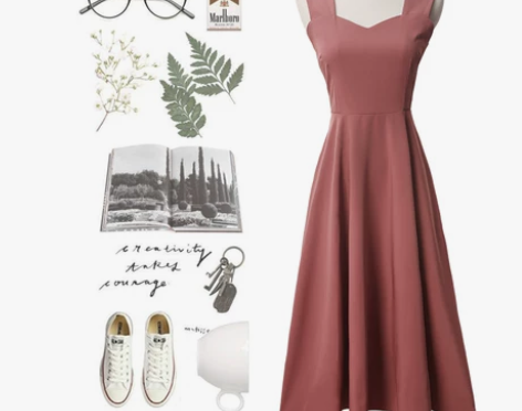 吊带连衣裙女夏极简主义sukol裙赫本风小...