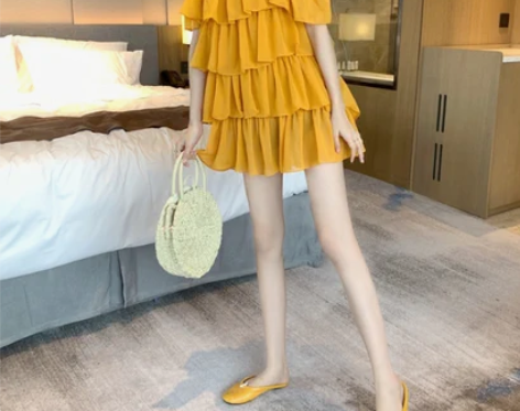 时尚潮流蹦迪女装气质女神范衣服性感泫雅风裙...