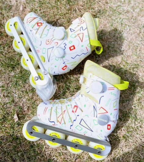 COOGHI酷骑R1儿童轮滑鞋初学者专业溜...