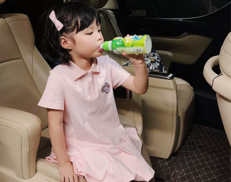 猴小萌童装经典百搭女童两色小猪佩奇Polo...