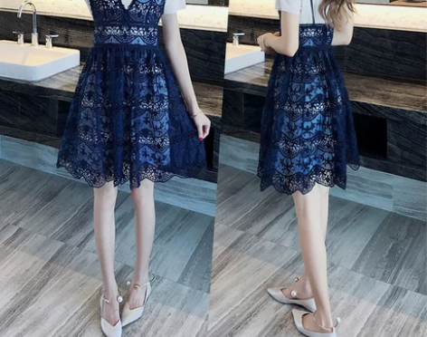 港风俏皮心机女装春季小清新套装裙甜美春上衣...