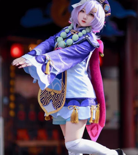次元依七七m码 衣服+假发+36码还原鞋假...