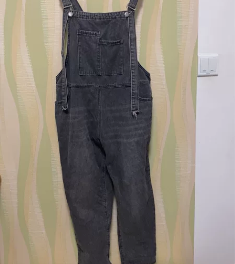 全新背带牛仔裤 M码穿到一百斤左右 no退...