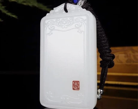 玉雕工作室不做了，清一批羊脂白玉平安无事牌...