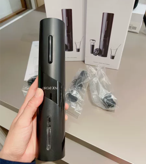 圆乐黑武士电动红酒开瓶器套装 没有使用过 ...