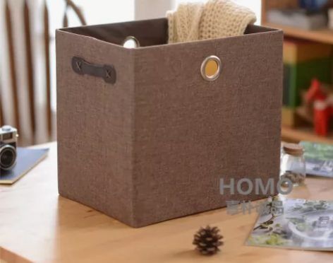 两个无印宜家风收纳箱共35元 大号加厚布艺...