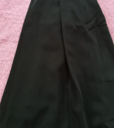 正品  朝花夕拾 全新墨绿A裙 吊牌在  ...