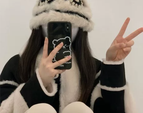 兔毛针织毛绒帽女秋冬季毛茸茸虎头醒狮渔夫帽...