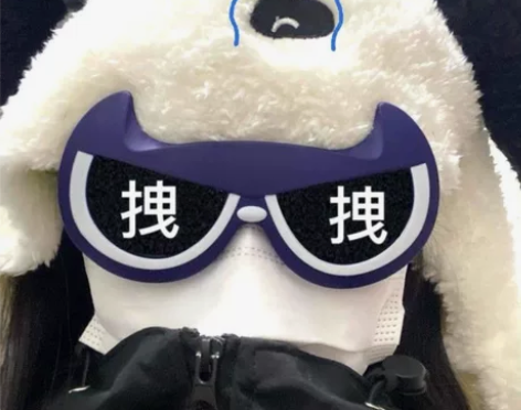 小红书同款高颜值日系软妹帕恰狗毛绒帽可爱甜...