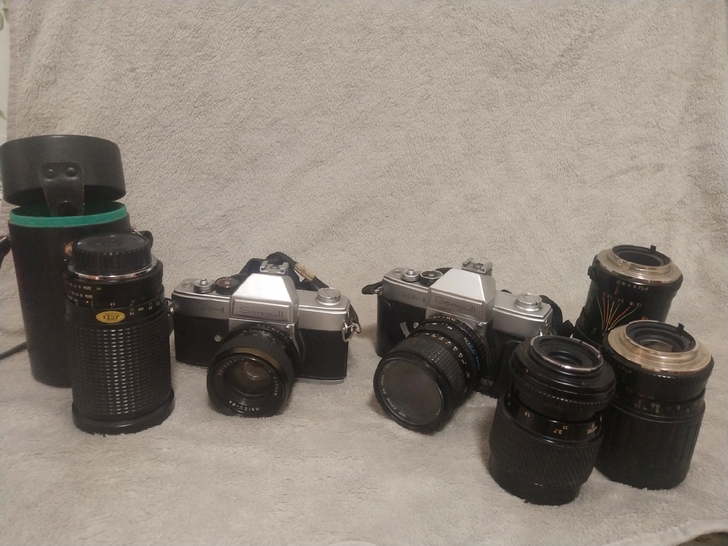 海鸥胶片相机,装饰复古相机,单反镜头便宜出