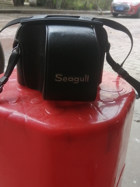 海鸥相机，带皮套和闪光灯，售后不退不换！不...