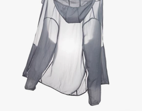 单层防晒衣服男女士长袖中长款夏季超薄透气潮...