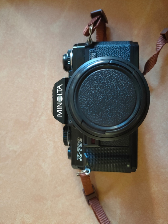 美能达胶片机，搭配50 1.4f镜头（不是...