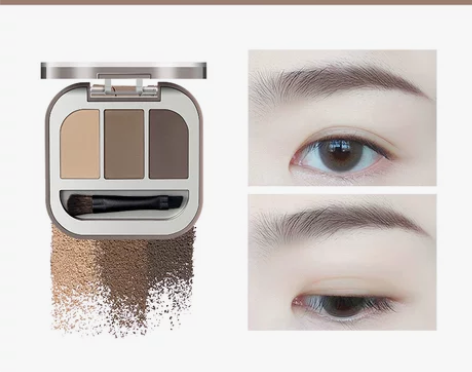 Judydoll橘朵立体眉粉三色显色自然持...