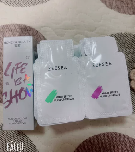 透蜜水漾紫隔离姿色多彩隔离小样（4g）小样...