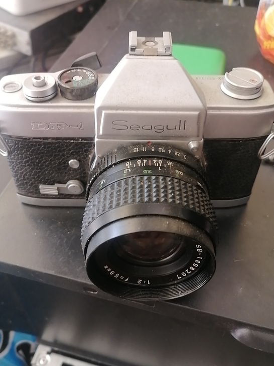 海鸥DF-1胶卷单反照相机，按照老物件收藏...