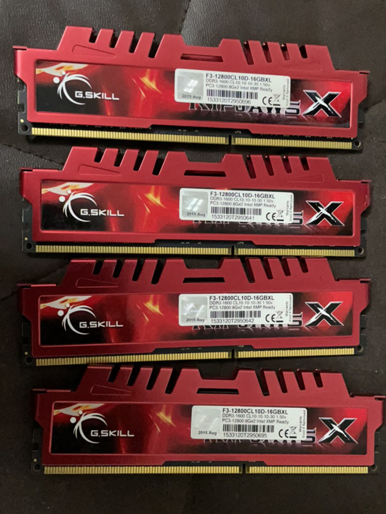 G.SKILL芝奇DDR3 8G内存，一条...