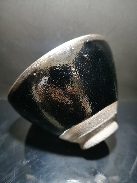 复古供御底款圆窑柴烧敛口