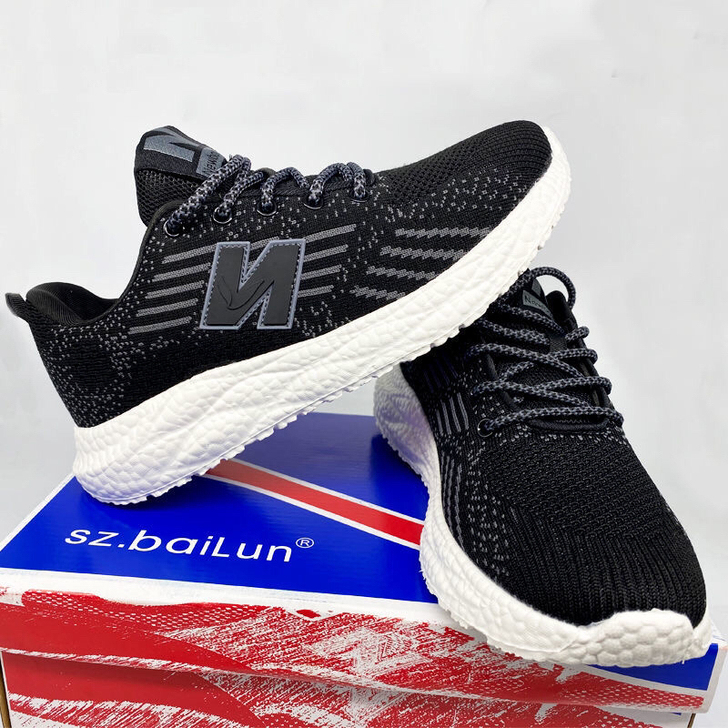 闲置几双运动鞋男爆米花运动鞋男鞋精品鞋透气...