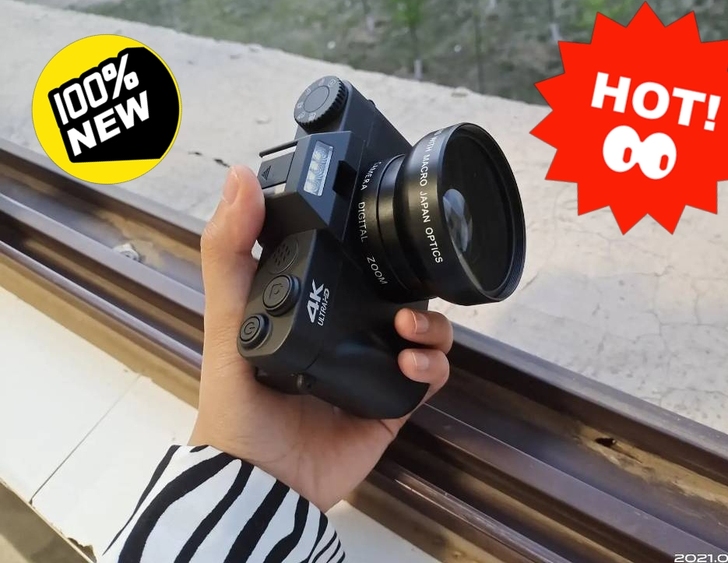 数码相机学生入门级数码微单4K高清摄像机家...