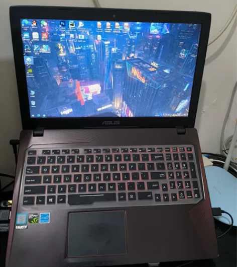 华硕飞行堡垒GL553VD笔记本电脑 成色...