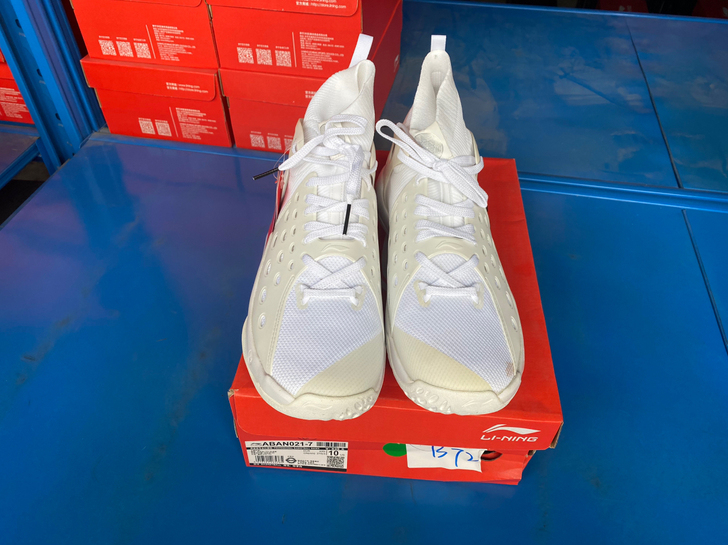 李宁音速6高帮篮球鞋43.5码男鞋内长27...