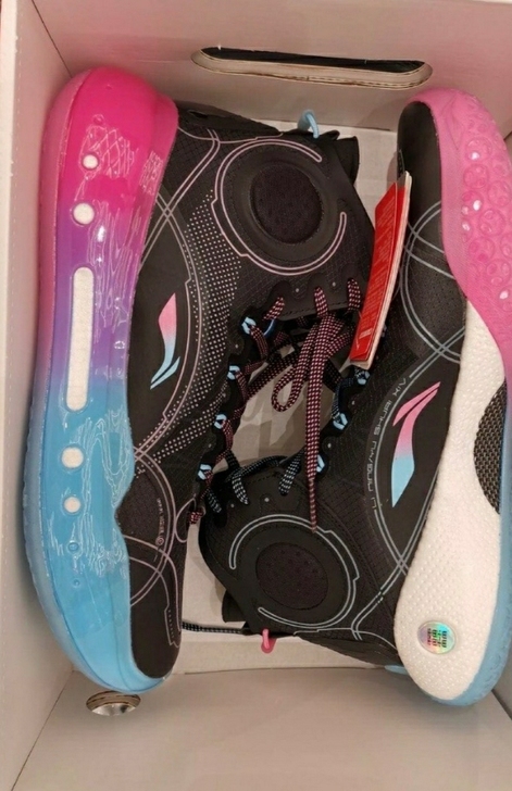 李宁驭帅14 高帮无瑕疵 全新配色码数全